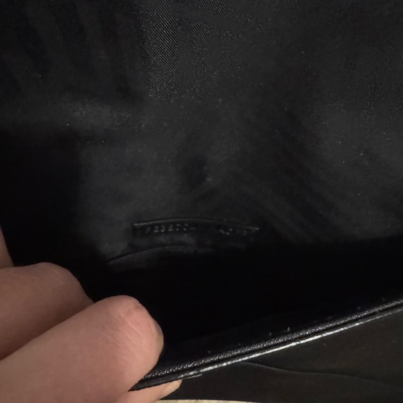 Rebecca Minkoff Black Clutch with Gold Accents - Picture 4 of 4